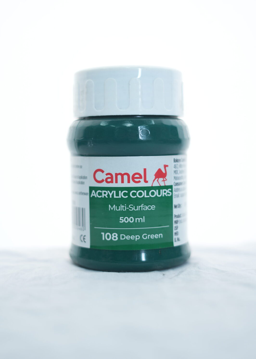 Camel Acrylic Multi-Surface Deep Green 500ml