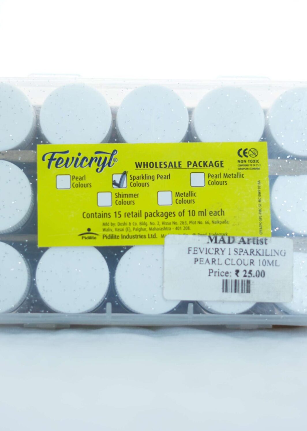 Fevicryl Wholesale Sparkling Pearl Colours 10ML